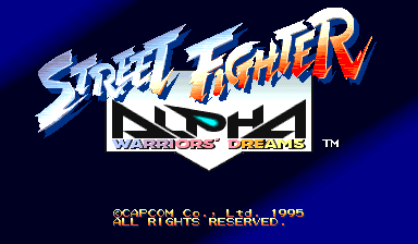 Street Fighter Alpha