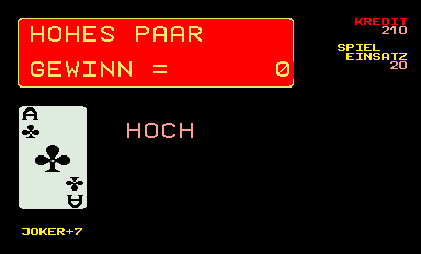 Jolly Card Tab Austria MAME