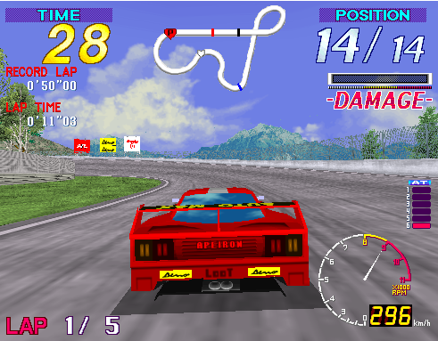 daytona usa rom model 2 emu