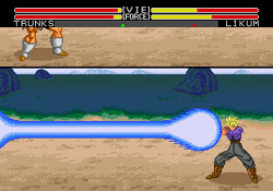 Trunks Super attaque!!!