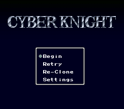 Test de Cyber Knight