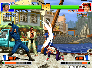 Play Arcade The King of Fighters '98 - The Slugfest / King of Fighters '98  - dream match never ends (NGM-2420, alternate board) Online in your browser  