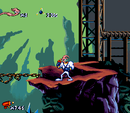 Retro TitanPlay 16 - Earthworm Jim - Super Nintendo 